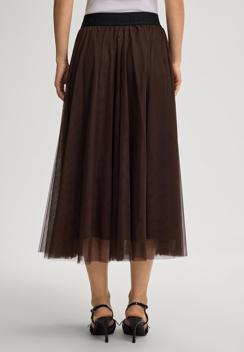 Jupe midi large et plissée pour Femme | BE