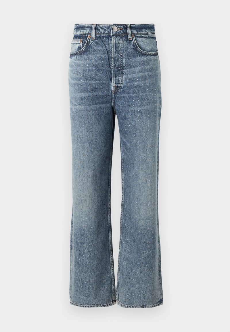 Samsøe Samsøe Straight leg jeans blauw denim/bluedenim