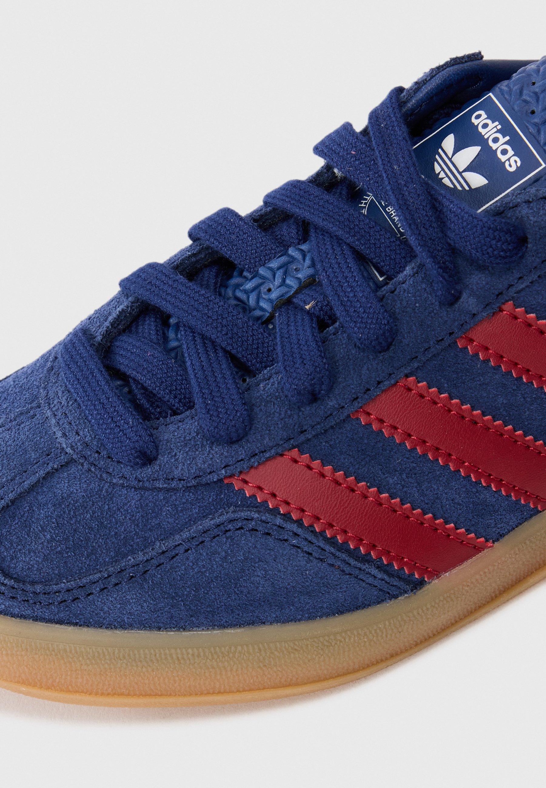 adidas originals blue and red gazelle