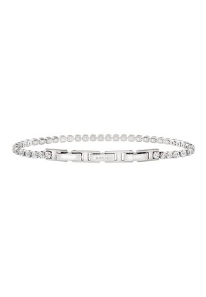 TENNIS - Pulsera - silver coloured white