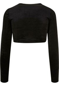 FUBU OLD ENGLISH VELOURS - Ilgarankovis viršutinės dalies drabužis - black