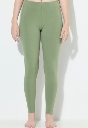 BASIC COMFORT FIT  - Legíny - kalhoty  - khaki