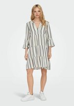 ONLY MIT LANGEN ÄRMELN V-AUSSCHNITT - Day dress - cloud dancer/off 