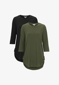 Niet geselecteerd, dark khaki green black