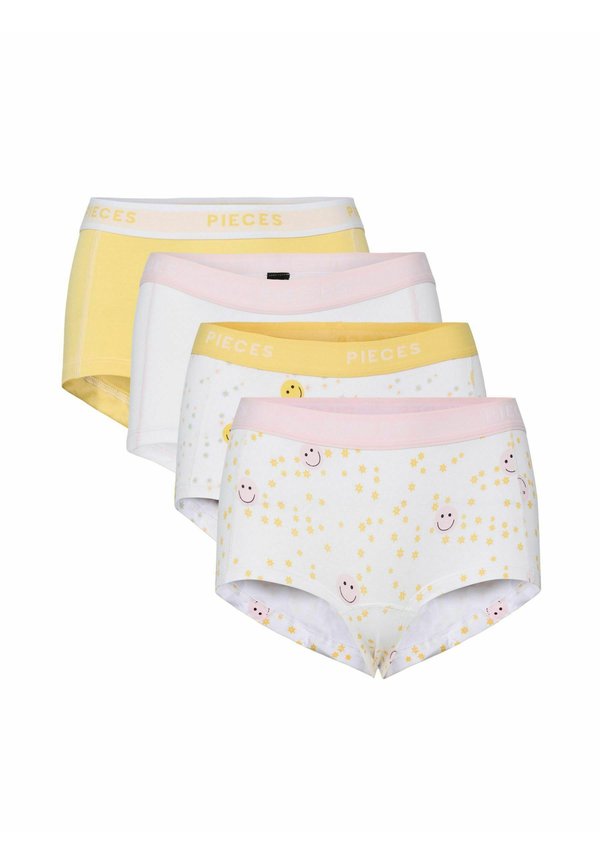 PCLOGO 4 PACK - Panties - snapdragon