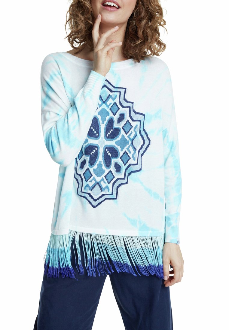 Desigual Longsleeve blauw