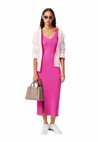 Lacoste MAIN DAILY CITY - Sac à main - taupe