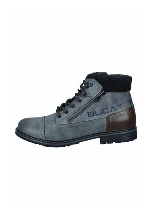 bugatti Lace-up ankle boots - dark grey