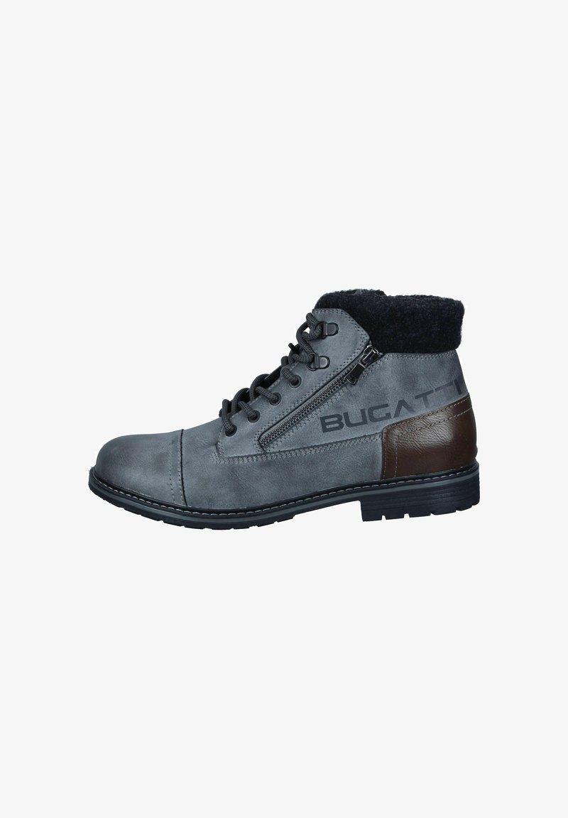 bugatti Lace-up ankle boots - dark grey