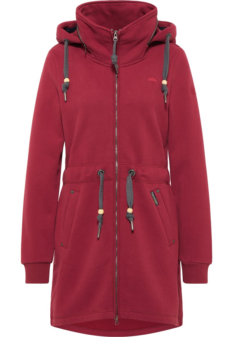 Damen Parkas | Schmuddelwedda SCHMUDDELWEDDA YASANNA Kurzmantel dunkelrot - EB43116 Damen Parkas | Schmuddelwedda SCHMUDDELWEDDA YASANNA Kurzmantel dunkelrot - EB43116