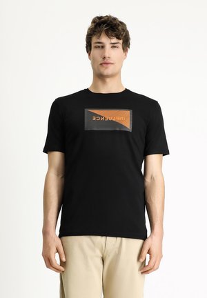 CREW NECK - T-Shirt print - black