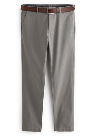 SLIM FIT PRINTED - Chino - grey