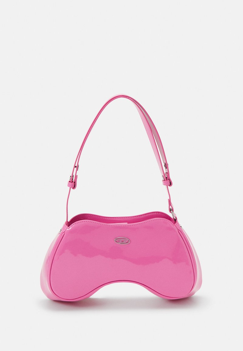 Buddy - Pochette da donna a forma di rosa, in morbido raso