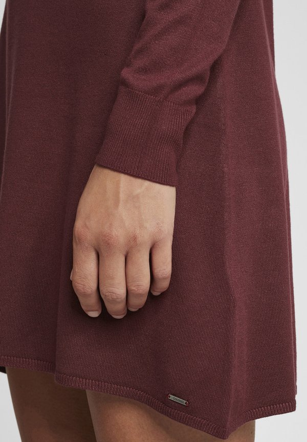 OXWINALA - Jumper dress - chocolate truffle4