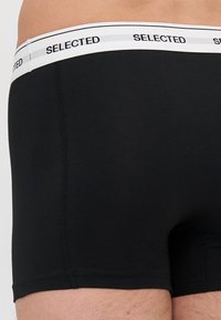 Selected Homme SLHLIAM TRUNK 5 PACK  - Boxer alsónadrág - black