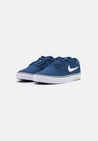 Nike SB SB CHRON 2 CANVAS - Sapatilhas - navy/white/black