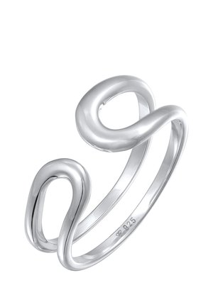 ADJUSTABLE ROUNDED CLASSIC - Ring - silberfarben
