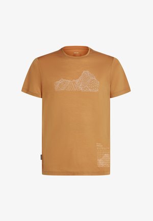icebreaker, M MER 125 COOL-LITE SPHERE SS TEE BETA - T-shirts print - trail