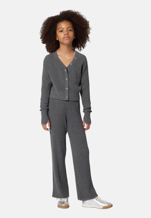DKNY, CARDIGAN EN TRICOT - Gilet - gris chine