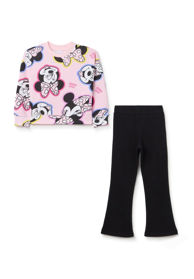 OVS SET - Leggings - black pink