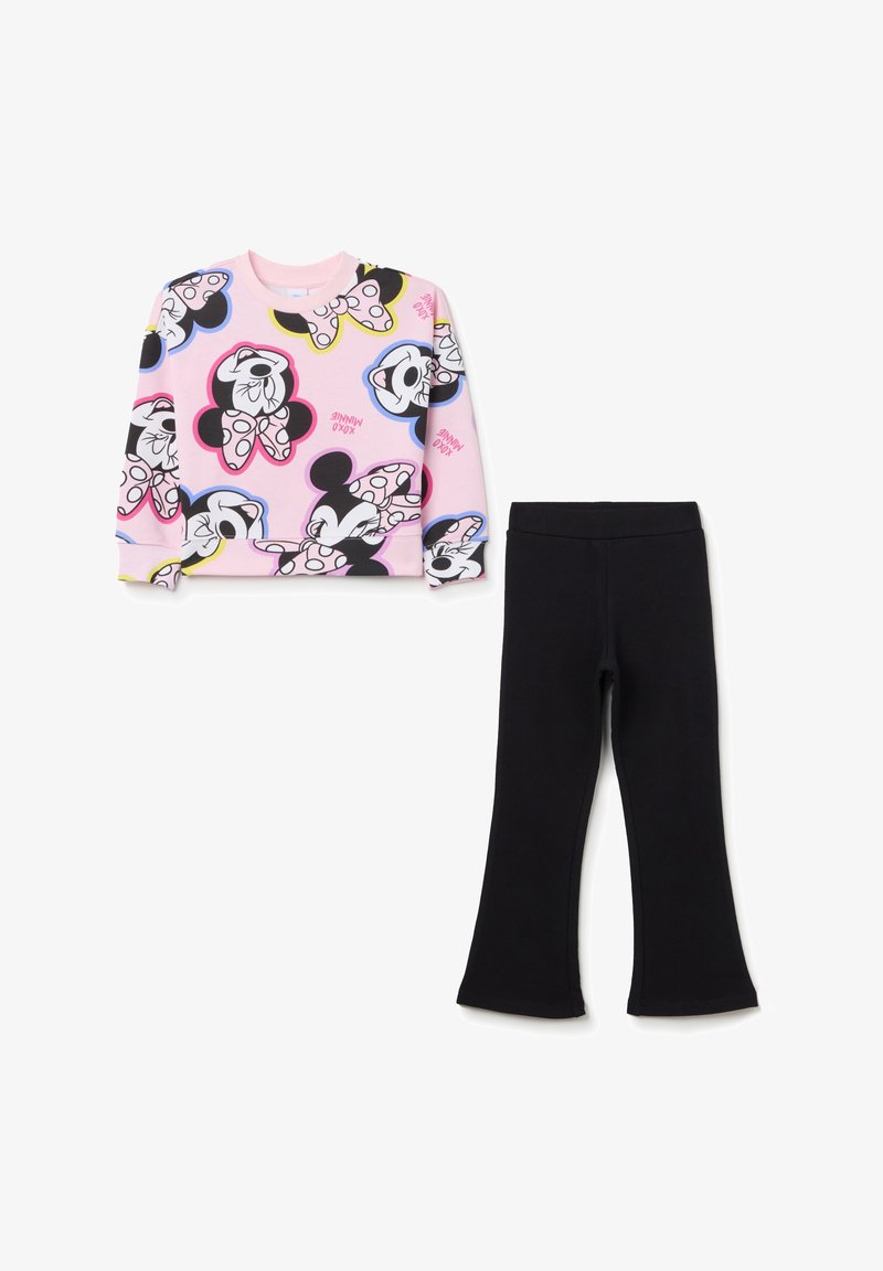 OVS SET - Legging (type pantalon) - black pink
