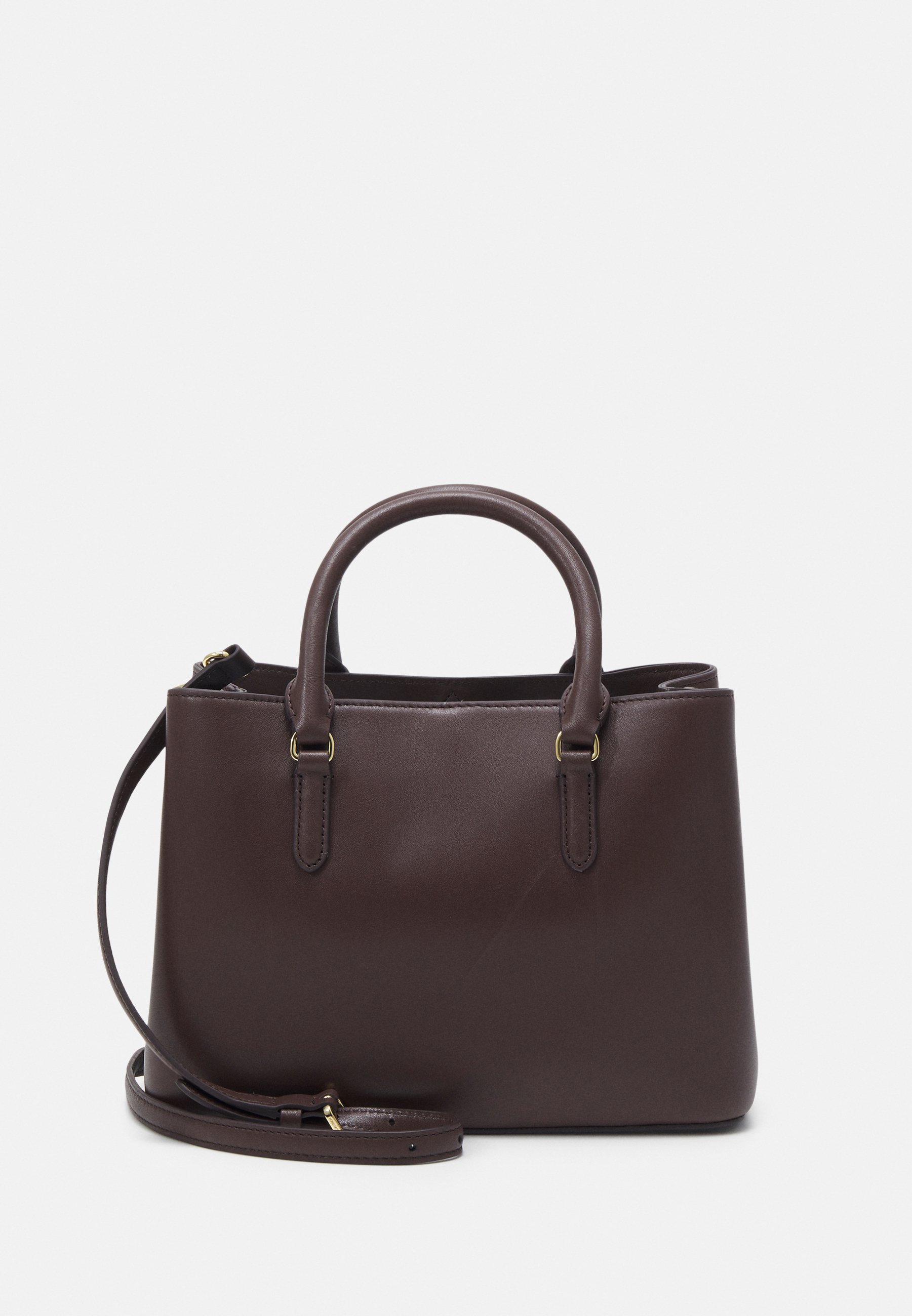 Lauren Ralph Lauren MARCY SATCHEL SMALL - Handtas - chestnut brown/bruin -  Zalando.nl