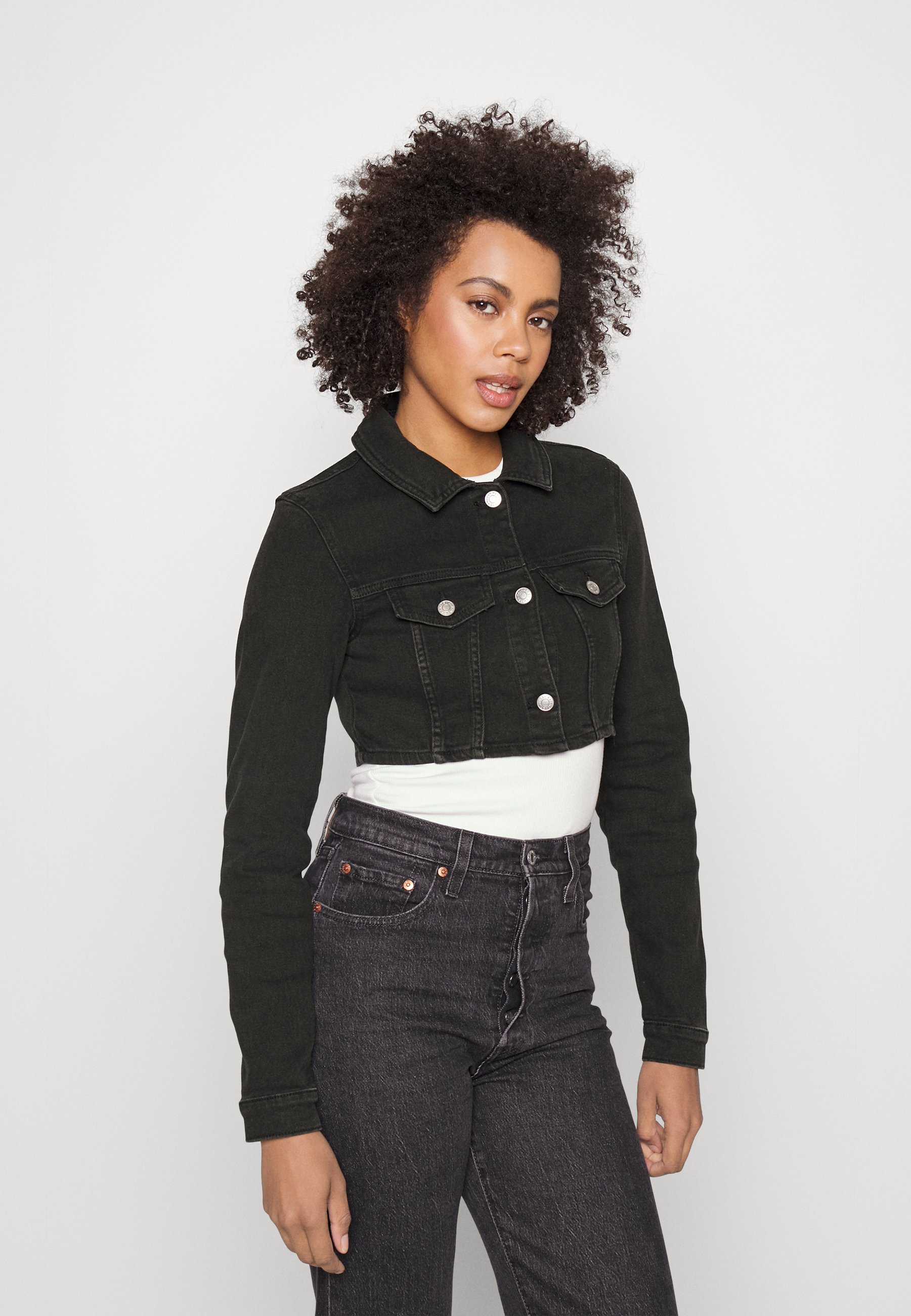 Noisy May NMTenna Long Jacket - Frauen Mantel Braun Streetwear