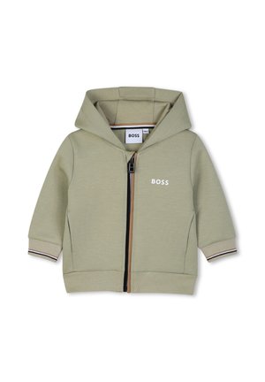 BOSS Kidswear, CARDIGAN À CAPUCHE - Sweat zippé - gris