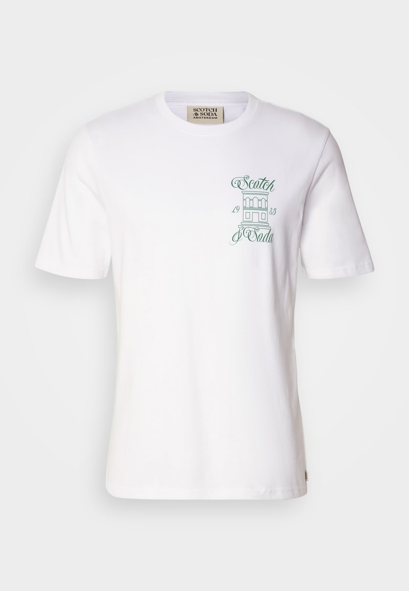 Scotch & Soda T-shirt print wit
