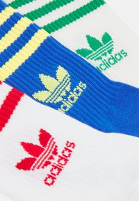 adidas Originals CREW  3 PACK - Zoknik - blue/chalk white/white