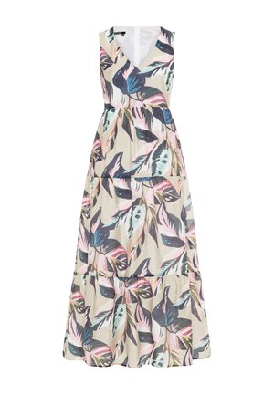 Marc Aurel, MARC AUREL MAXIKLEID - Maxikleid - khaki varied