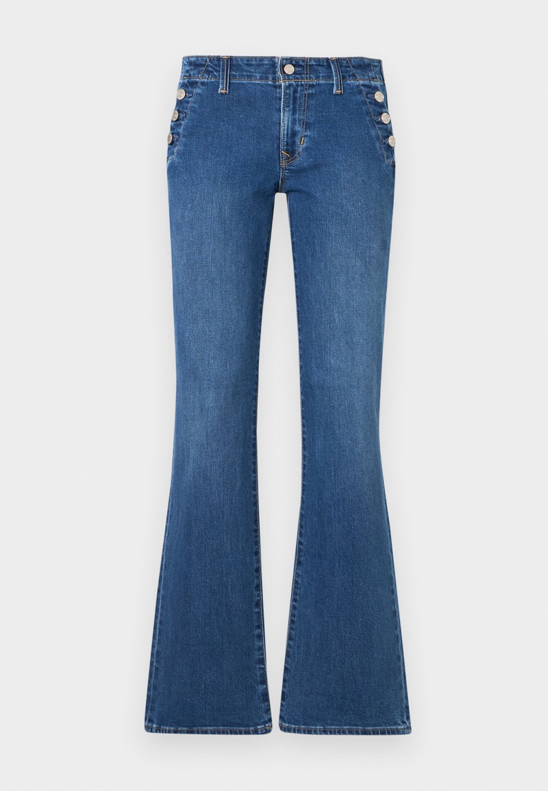 GAP Flared Jeans blauw denim/bluedenim