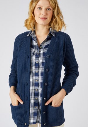 Damart LONG - Cardigan - marine