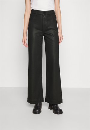 HEPBURN WIDE LEG RISE VINTAGE  - Kavbojke na zvonec - black