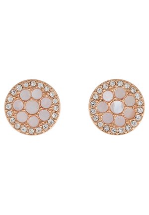 VINTAGE GLITZ - Pendientes - rosegold-coloured