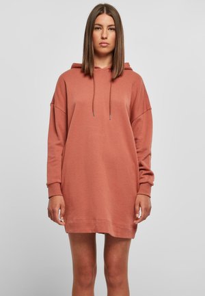 Urban Classics Jurk - terracotta