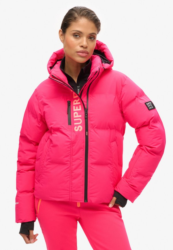 HOODED SKI BOXY PUFFER  - Winterjacke