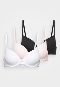 3 PACK - T-shirt bra - 402 - pink_001 - white_802 - black