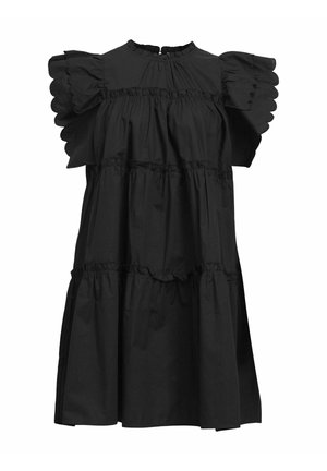 Object, Mini Ruffled - Hverdagskjole - black
