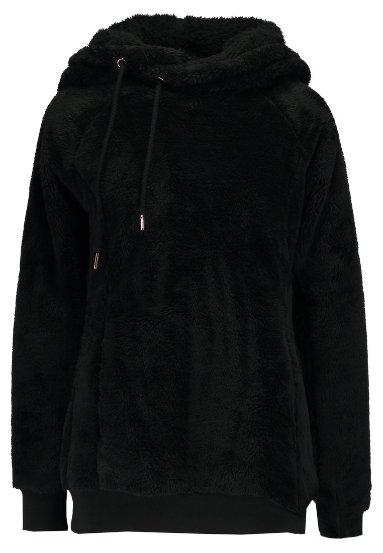 Pull à Capuche Goodmove Femme Noir Taille 20 – Coton, 1/4 Zip, Bonne Occasion