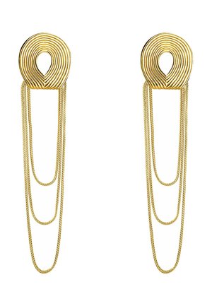 GRANDES CON RELIEVE - Pendientes - yellow
