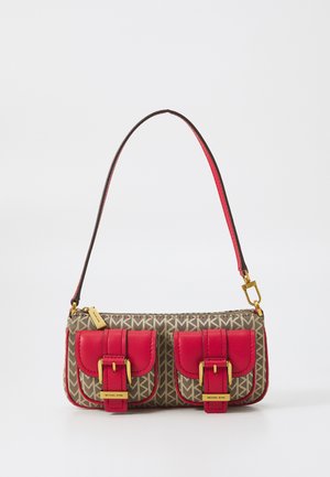 MICHAEL Michael Kors ZOE POUCHETTE - Bolso de mano - crimson