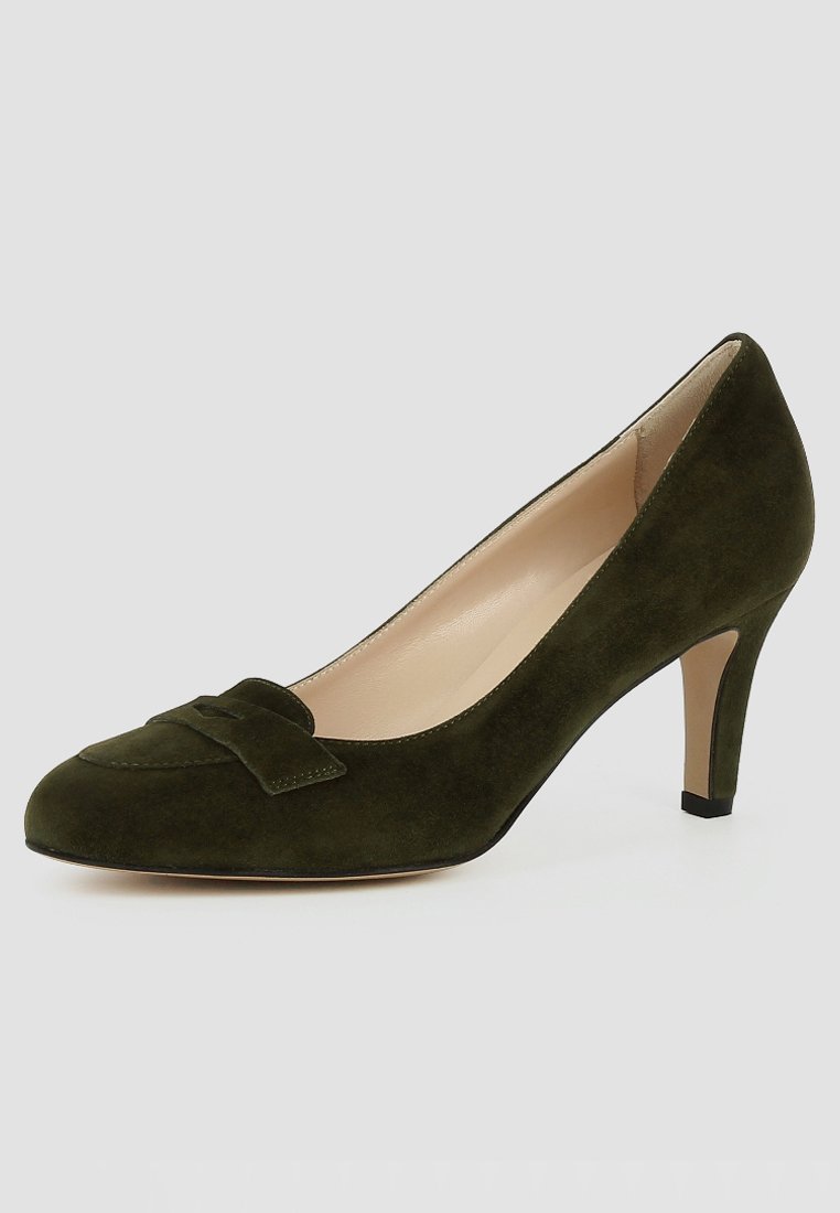 Damen Klassische Pumps | Evita BIANCA Pumps khaki - LG12275 Damen Klassische Pumps | Evita BIANCA Pumps khaki - LG12275