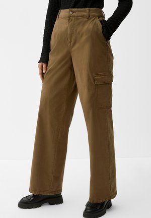 REGULAR MIT TASCHEN - Cargobroek - olivgrün