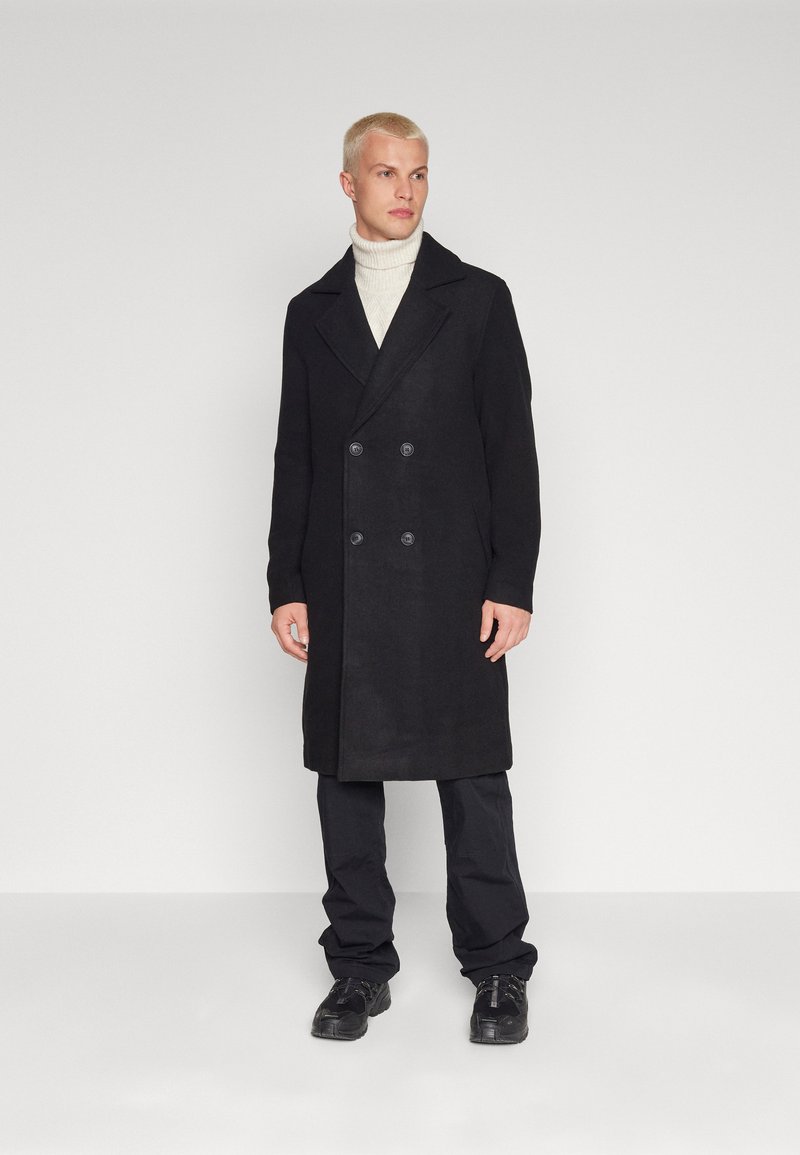 Only & Sons - ONSARON LONG COAT - Klassisk kåpe / frakk - black, Forstørre