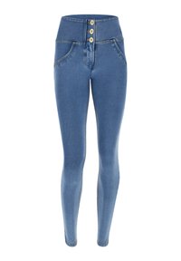 Freddy 7/8 SUPER A VITA MEDIA - Jeggings - denim chiaro