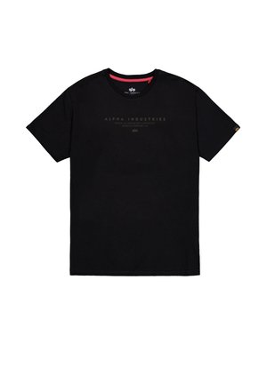 Alpha Industries, Camiseta estampada - black