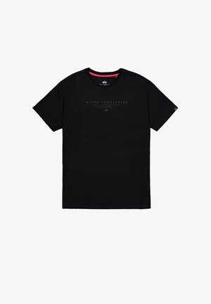 Alpha Industries, Camiseta estampada - black