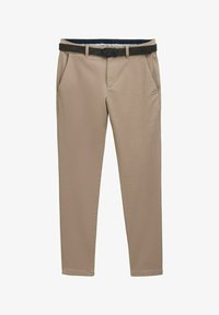 Selected, beige brown zig zag structure