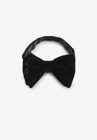 Next SET - Pocket square - black velvet polka dot